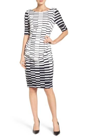 Women's Vince Camuto Ruched Body-con Dress - Ivory