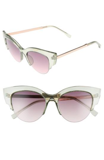 Women's Bp. 50mm Plastic Cat Eye Sunglasses -