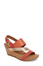 Women's Comfortiva Vail Wedge Sandal M - Coral