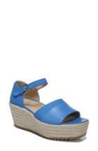 Women's Naturalizer Opal Espadrille Platform Wedge Sandal .5 W - Blue