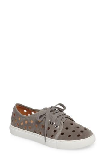 Women's Corso Como Rasta Perforated Sneaker M - Grey