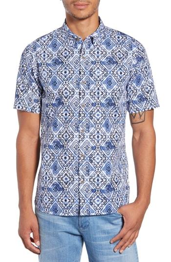 Men's Hurley Duke Woven Shirt - White