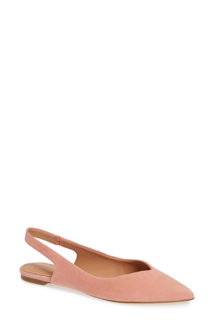 Women's Sigerson Morrison Slingback Flat Eu - Pink