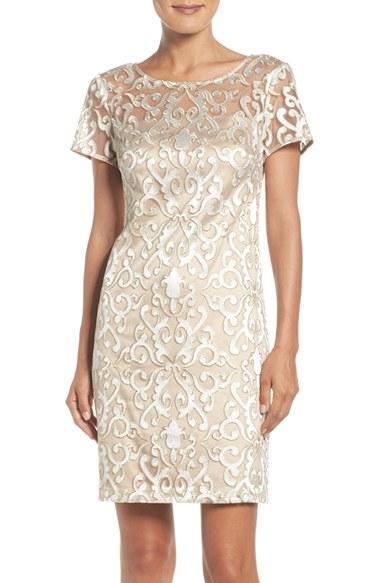 Women's Vince Camuto Lace Shift Dress