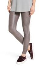 Women's Spanx Faux Leather Leggings - Beige