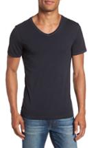 Men's Boss Orange Toulouse V-neck T-shirt, Size - Blue