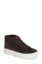 Women's Kenneth Cole New York Janette High Top Platform Sneaker .5 M - Grey