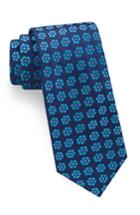 Men's Ted Baker London Fiorellino Silk Tie, Size - Blue