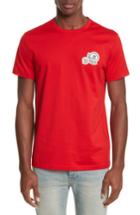 Men's Moncler Patch T-shirt - Blue