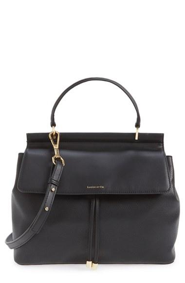 Louise Et Cie 'towa' Leather Top Handle Satchel -
