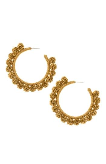 Women's Sachin & Babi Noir Coconut Hoop Earrings