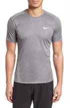 Men's Nike Dry Miler Running Top - Grey