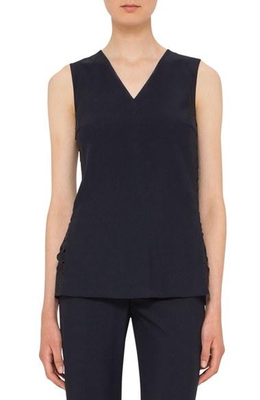 Women's Akris Punto Dot Detail Blouse