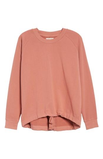 Women's Madewell Drawstring Sweatshirt - Red