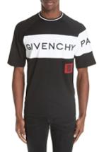 Men's Givenchy Logo Band T-shirt - Black