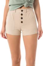 Women's O'neill Morrison Linen & Cotton Shorts - Beige