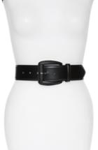Women's Halogen Faux Leather Stretch Belt