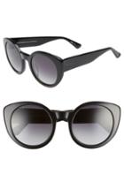 Women's Diff Luna 54mm Polarized Round Sunglasses -