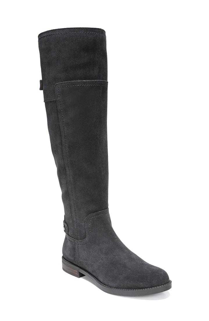 Women's Franco Sarto Capitol Riding Boot .5 Regular Calf M - Grey