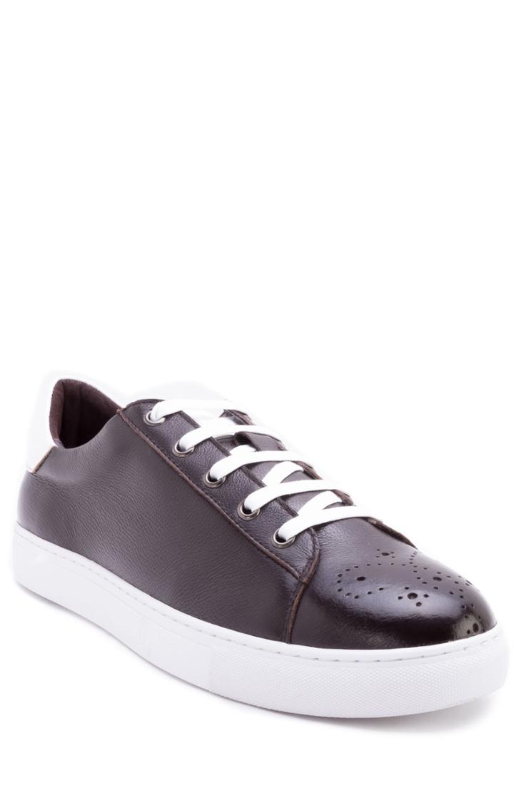 Men's Badgley Mischka Sinatra Sneaker .5 M - Brown