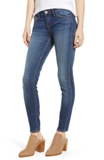 Women's True Religion Brand Jeans Halle Mid Rise Super Skinny Jeans - Blue