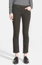 Women's Rag & Bone/jean The Dre Slim Fit Boyfriend Jeans - Green