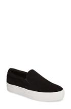 Women's Steve Madden Gills Platform Slip-on Sneaker .5 W - Black