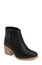 Women's Kelsi Dagger Brooklyn Woven Bootie .5 M - Black