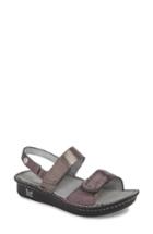 Women's Alegria 'verona' Sandal -8.5us / 38eu - Metallic