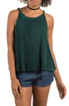 Women's Volcom Twisted Time Tank - Green