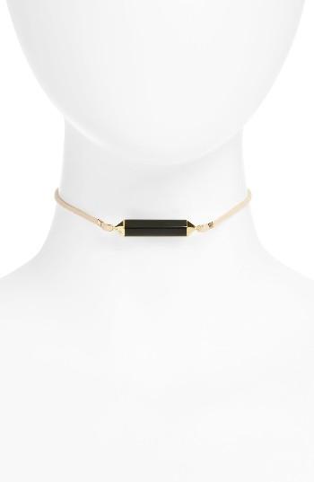 Women's Panacea Agate Suede Choker