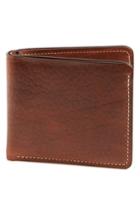 Men's Trask 'jackson' Bison Leather Wallet -