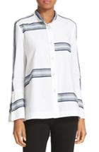 Women's Derek Lam 10 Crosby Stripe Cotton Shirt