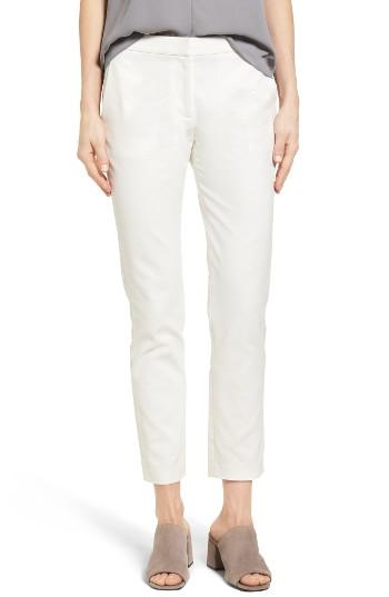 Women's Catherine Catherine Malandrino Blair Slim Pants - White
