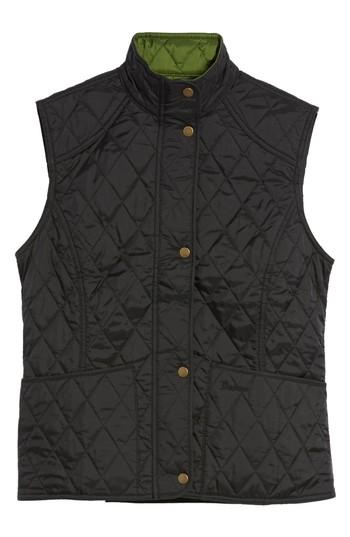 Women's Barbour Summer Liddesdale Gilet Vest Us / 14 Uk - Black