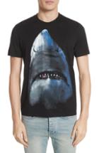 Men's Givenchy Shark T-shirt, Size - Black