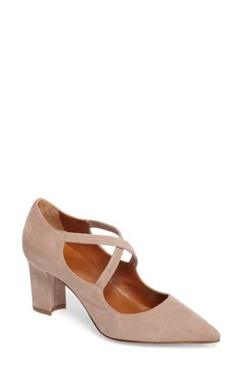 Women's Aquatalia Madeline Weatherproof Pump M - Beige