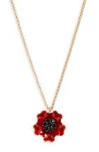 Women's Kate Spade New York Precious Poppies Pendant Necklace