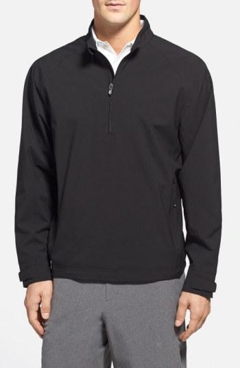 Men's Cutter & Buck 'summit' Weathertec Wind & Water Resistant Half Zip Jacket