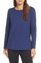 Women's Bobeau High/low Bow Back Top - Blue