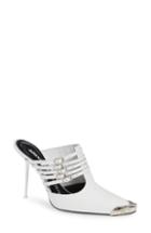 Women's Alexander Wang Minna Strappy Mule Us / 36eu - White