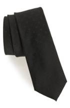 Men's Calibrate Wardrobe Silk Tie, Size - Black