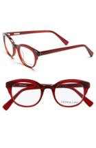Women's Derek Lam 46mm Optical Glasses - Red/ Brown