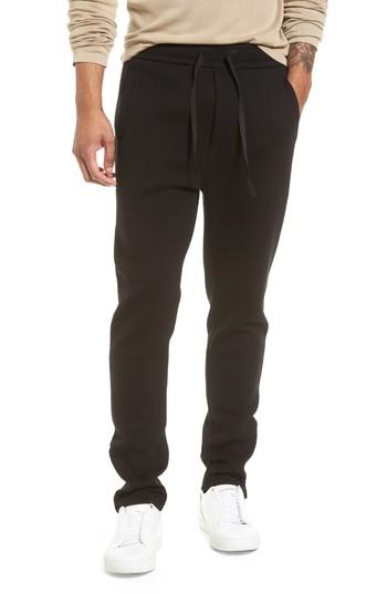 Men's Vince Tech Slim Fit Track Pants - Black