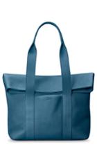 Shinola Cass Dearborn Leather Tote - Blue