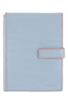 Lodis Los Angeles Audrey Rfid Leather Passport Wallet - Blue