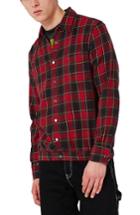 Men's Topman Check Flannel Shirt Jacket