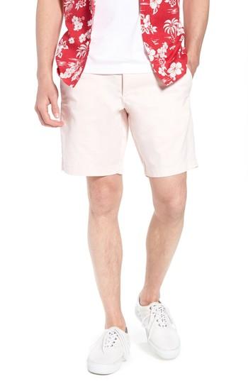 Men's 1901 Ballard Slim Fit Stretch Chino 9-inch Shorts - Pink