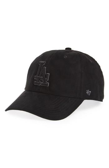 Women's '47 Brand Los Angeles Dodgers Baseball Cap - Black