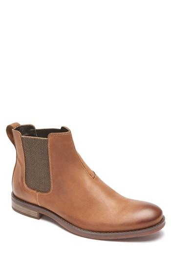 Men's Rockport Wynstin Chelsea Boot .5 M - Brown